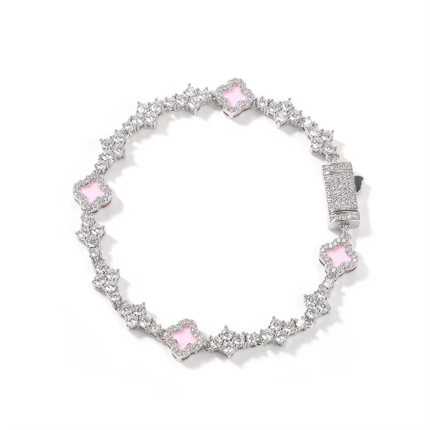 Clover Tennis Bracelet