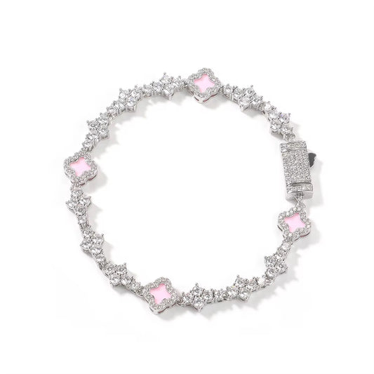 Clover Tennis Bracelet