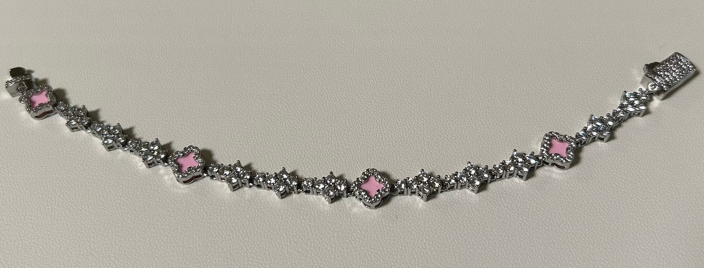 Clover Tennis Bracelet